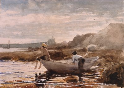 Ragazzi in una dory, 1880 da Winslow Homer
